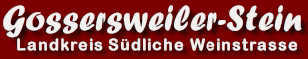 Gossersweiler-Stein - Landkreis S�dliche Weinstra�e